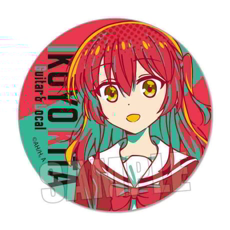 〈再販〉POP-TONE缶バッジ ぼっち・ざ・ろっく！/喜多 郁代