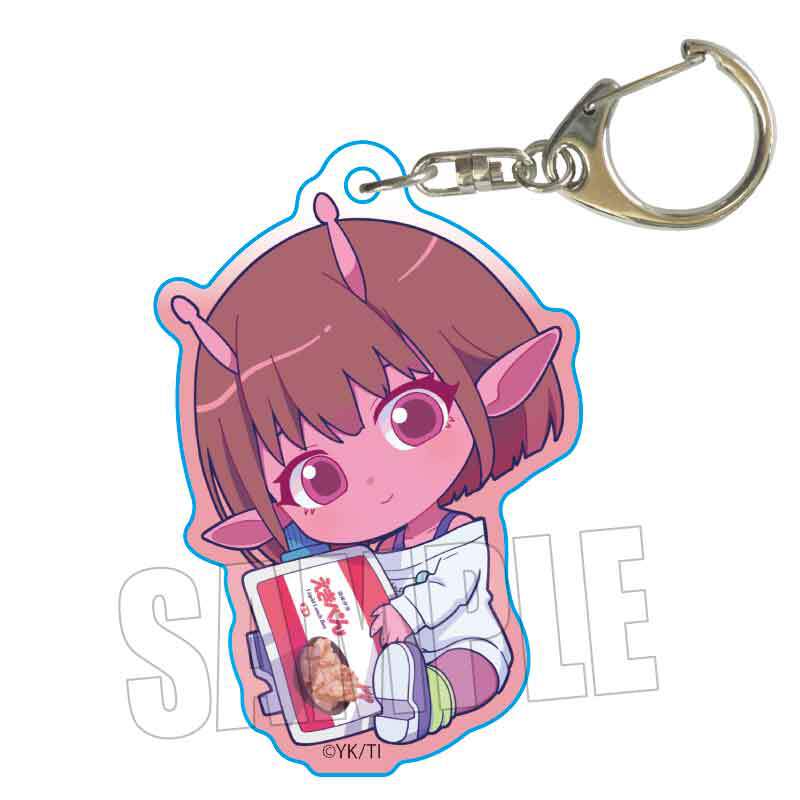 ミルキーサブウェイ チハル　マキナ アクリルキーホルダー 銀河特急ミルキーサブウェイ TSUTAYA アクリルキーホルダー マキナ