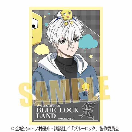 トレーディングステッカー ブルーロック/Welcome to BLUE LOCK LAND★