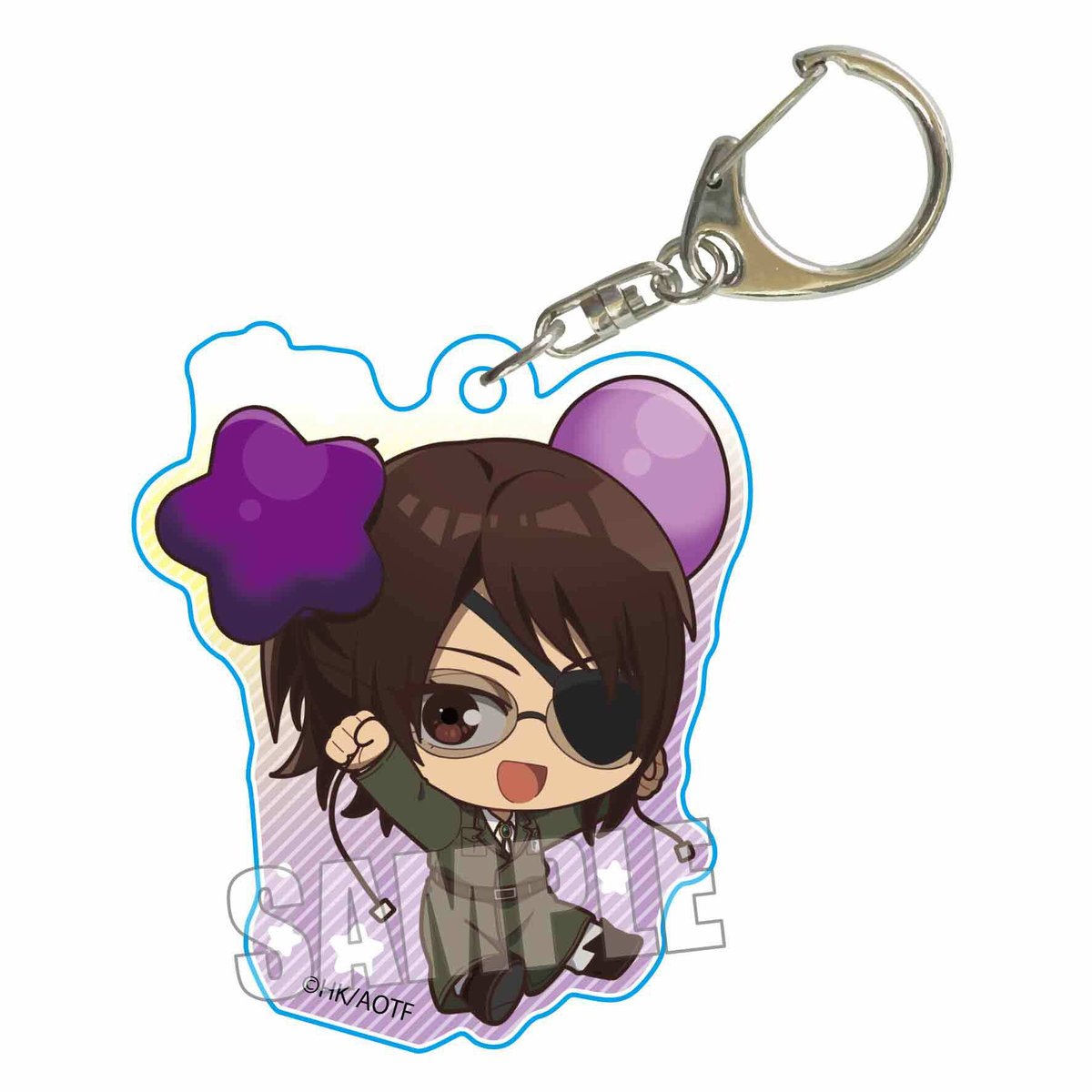 進撃の巨人　巨人中学校　アクリルキーホルダー　ハンジ・ゾエ 進撃の巨人】ハンジ・ゾエ（ver.D）【アクリルキーホルダー】の