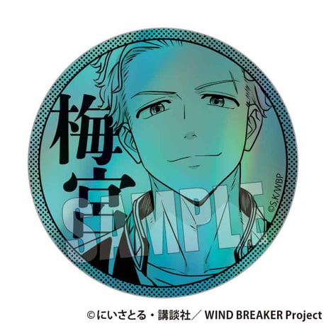 トレーディングホログラム缶バッジ WIND BREAKER