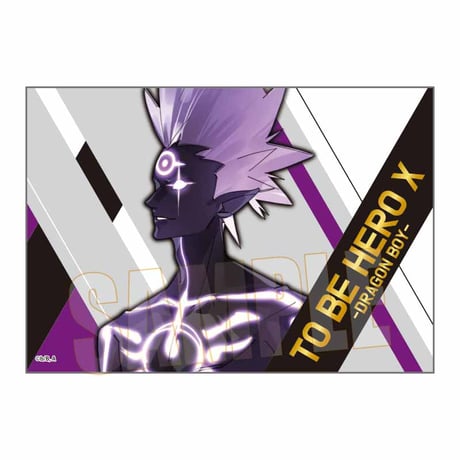 トレーディング箔押しブロマイド アニメ「TO BE HERO X」