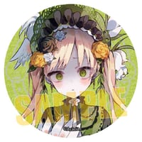 グリッター缶バッジ 魔法少女ノ魔女裁判/遠野ハンナ