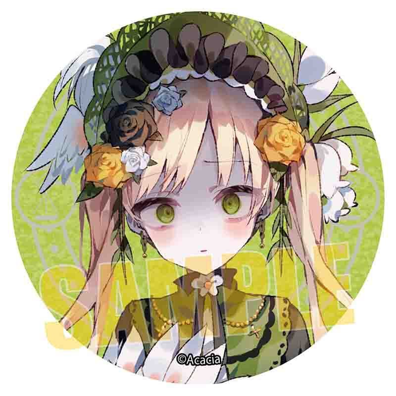 グリッター缶バッジ 魔法少女ノ魔女裁判/遠野ハンナ | ベルハウスショップ