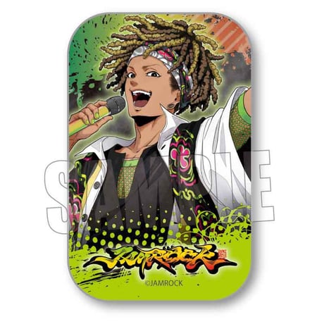 トレーディングスクエア缶バッジ JAMROCK