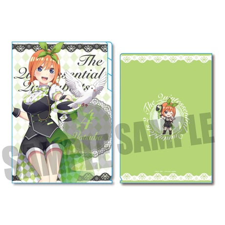 クリアファイル3ポケット 五等分の花嫁∬/中野 四葉 マジシャンver.