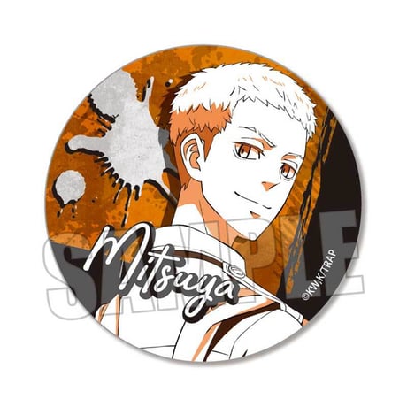 ビジュアル缶バッジ 東京リベンジャーズ/三ツ谷 隆(たすき)