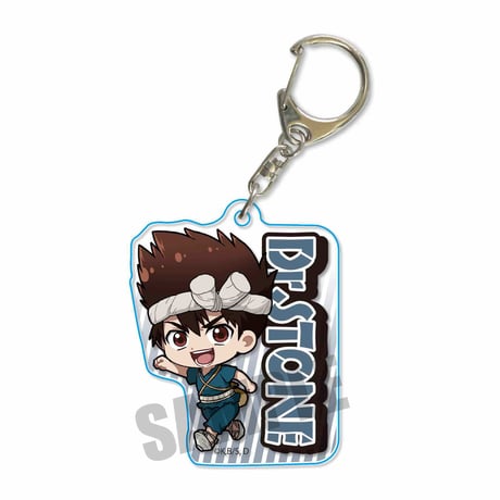 ＜再販＞てくトコアクリルキーホルダー Ｄｒ．ＳＴＯＮＥ/クロム