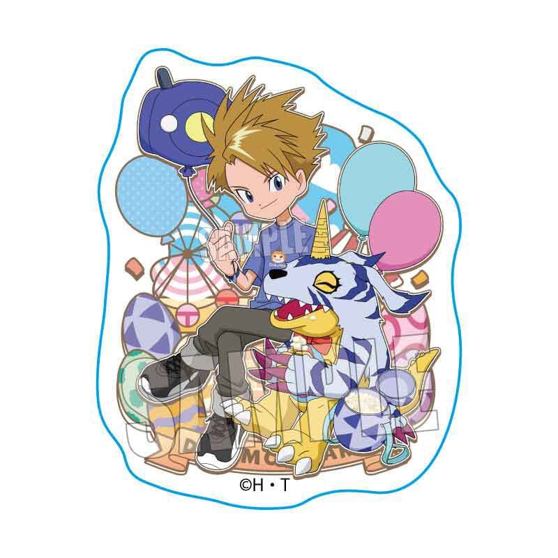 デジモンアドベンチャー　蒔絵　ステッカー　限定　日本　伝統工芸　digimon トレーディングステッカー デジモンアドベンチャー/DIGIMON PARK