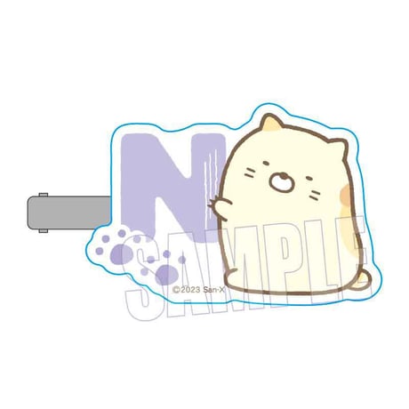 ヘアクリップ すみっコぐらし/ねこ(みんなあつまるんです)