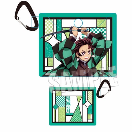 カラビナ付きミニポーチ 「鬼滅の刃」竈門 炭治郎