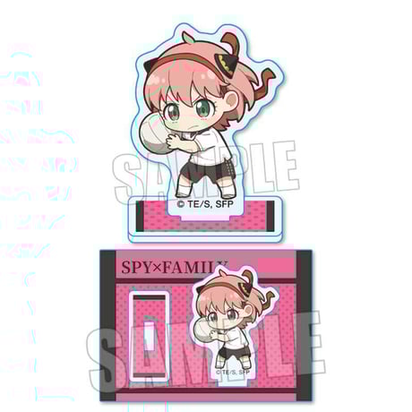 ぷちめもっ！ミニスタンド SPY×FAMILY/アーニャ・フォージャー(ドッジボール)