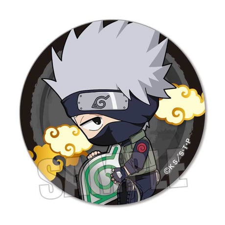 トレーディング缶バッジ NARUTO-ナルト-/ぎゅぎゅっと
