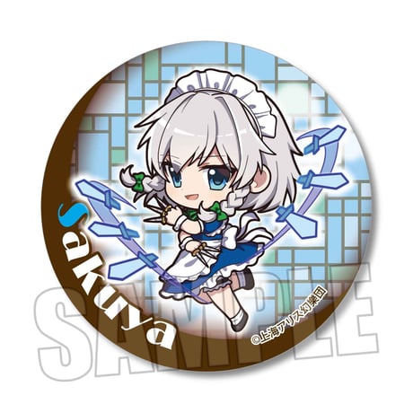トレーディング缶バッジ 東方Project/アクションシリーズ