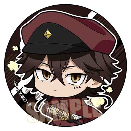 トレーディング缶バッジ 文豪ストレイドッグス/ぷかっしゅ(第4シーズン)