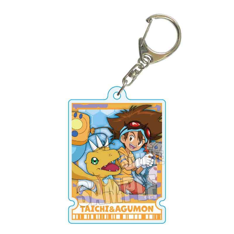 トレーディングアクリルキーホルダー デジモンアドベンチャー