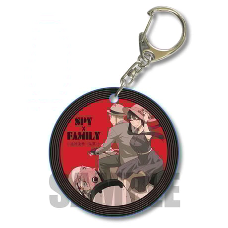 やわらかクリアチャーム SPY×FAMILY/ロイド&アーニャ&ヨル