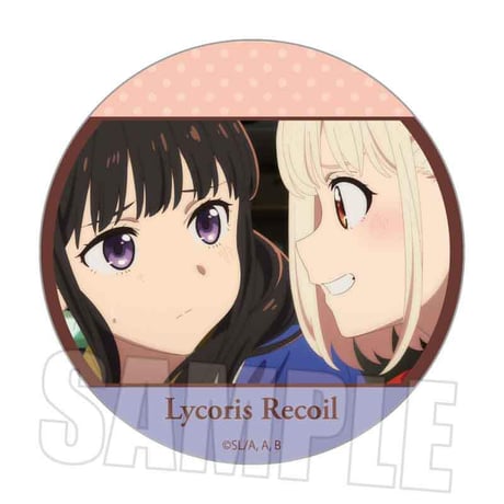 メモリーズ缶バッジ リコリス・リコイル/千束＆たきなB