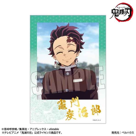 〈再販〉トレーディング箔押しブロマイド 『テレビアニメ「鬼滅の刃」柱稽古編』