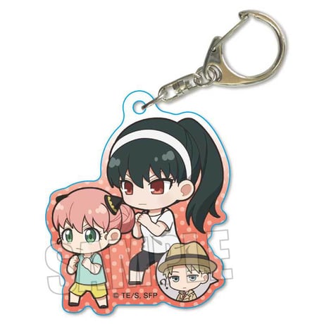 ぷちめもっ！アクリルキーホルダー SPY×FAMILY/フォージャー家