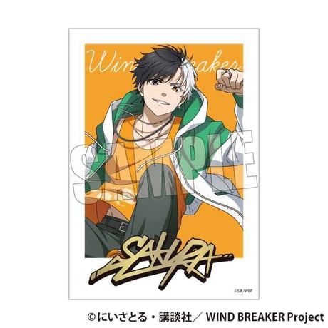 〈再販〉トレーディング箔押しブロマイド WIND BREAKER/スケーターver.