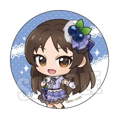 トレーディング缶バッジ TVアニメ「アイドルマスター シンデレラガールズ U149」/SWEETSドレスver.