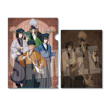 クリアファイル NARUTO-ナルト- 疾風伝/A 書生風ver.