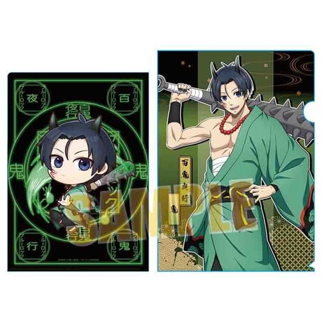 クリアファイル ブルーロック/潔 世一 百鬼夜行ver.