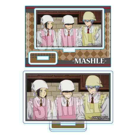 〈再販〉メモリーズミニスタンド マッシュル-MASHLE-/マッシュ&フィン&ランス