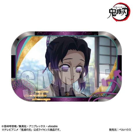 〈再販〉メモリーズスクエア缶バッジ 『テレビアニメ「鬼滅の刃」柱稽古編』胡蝶 しのぶ