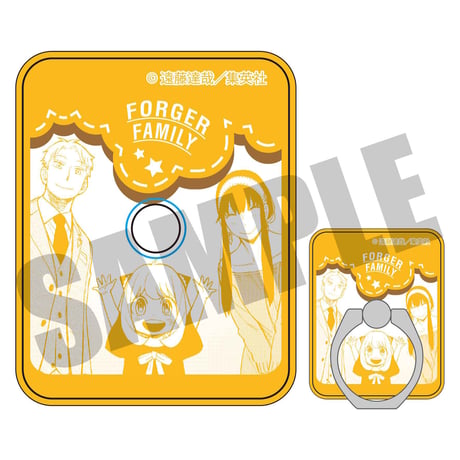 スマホリングSPY×FAMILY/ロイド&アーニャ&ヨル_SGSM-03