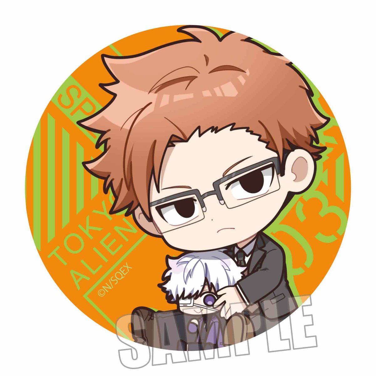 トレーディング缶バッジ 東京エイリアンズ/ぎゅぎゅっと | ベル