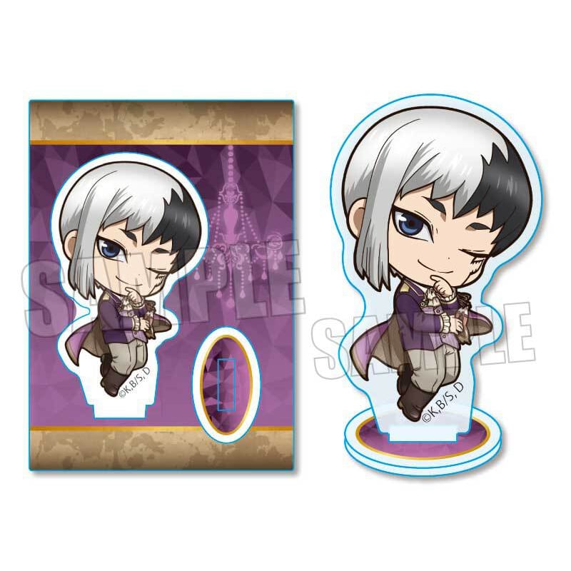 リラクゼーショングッズ DEMON STONE Dr．STONE アクリルコースターB[クロム]