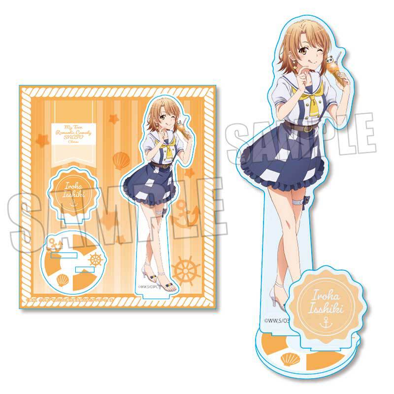 俺ガイル セーラー服　BIGアクリルスタンド 3種セット やはり俺の青春ラブコメはまちがっている。完 描き下ろし BIG