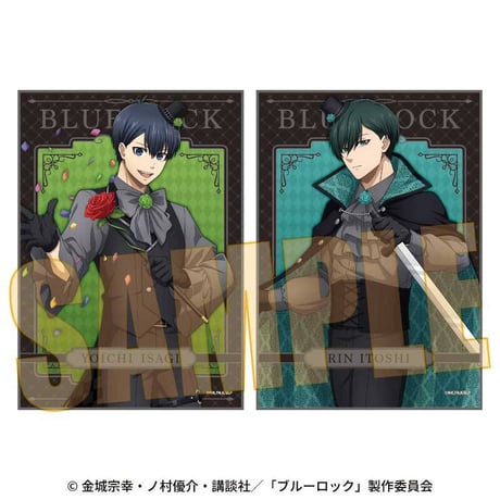 らくピタポスター ブルーロック/潔 世一&糸師 凛 マジシャンver.