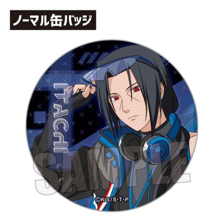 トレーディング缶バッジ NARUTO-ナルト- 疾風伝/Cyber Style