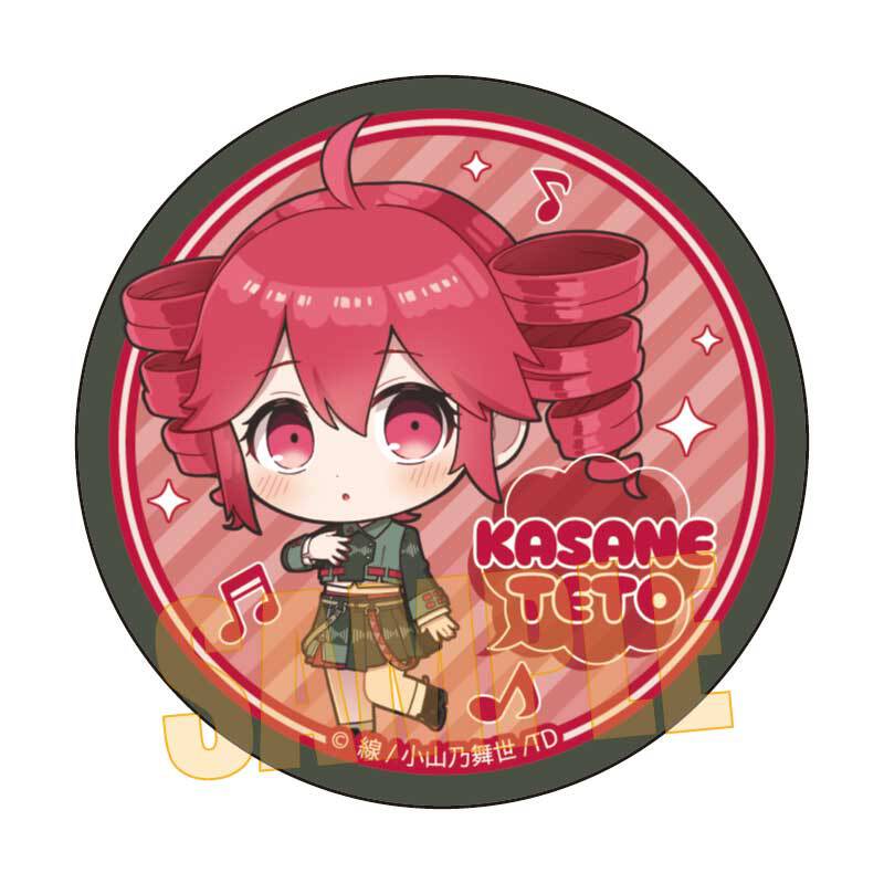 トレーディング缶バッジ 重音テト | ベルハウスショップ