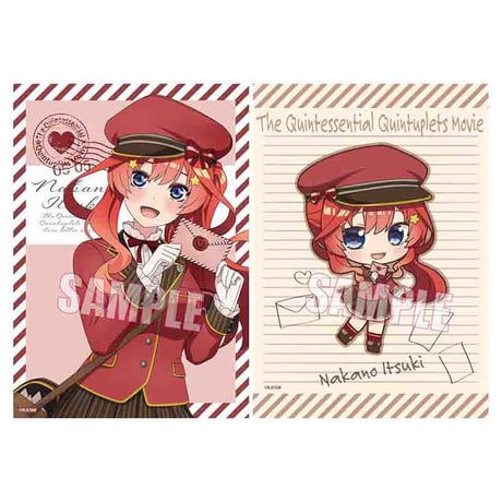 らくピタポスター 映画 五等分の花嫁/中野 五月 恋文郵便屋ver.