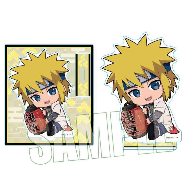 ナルト　NARUTO 波風ミナト　ぎゅぎゅっと　和紙風缶バッジ　20点 トレーディング和紙風缶バッジ NARUTO-ナルト- 疾風伝/ぎゅ