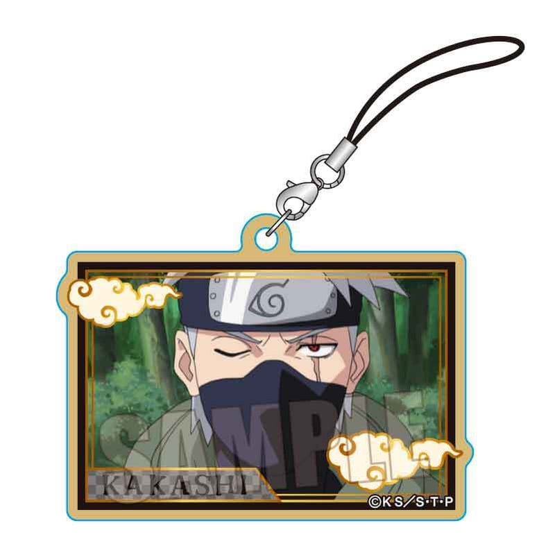 木札ストラップ NARUTO-ナルト- 疾風伝/はたけカカシ | ベルハウスショップ