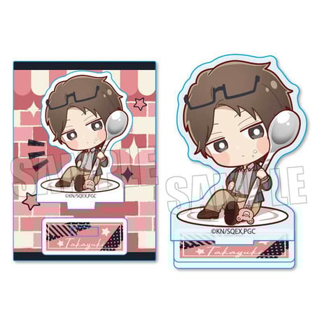 ごちきゃらミニスタンド クールドジ男子/三間 貴之(スプーン)