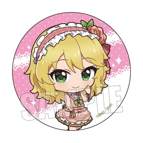 トレーディング缶バッジ TVアニメ「アイドルマスター シンデレラガールズ U149」/SWEETSドレスver.