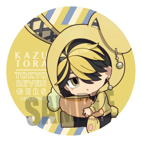 ぎゅぎゅっと缶バッジ 東京リベンジャーズ/羽宮 一虎 うさみみver.