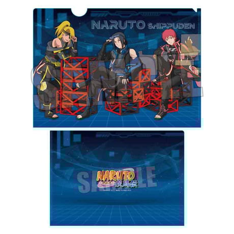 クリアファイル NARUTO-ナルト- 疾風伝/B(Cyber Style)