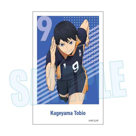 トレーディングステッカー アニメ「ハイキュー!!」/10周年イベントビジュアル