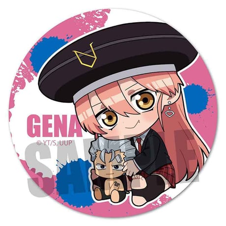 トレーディング缶バッジ アンデッドアンラック/ぎゅぎゅっと