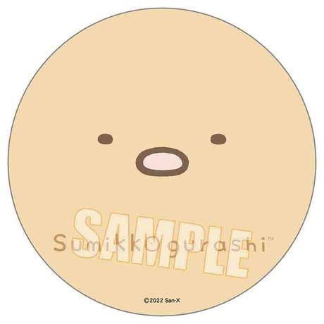 〈再販〉ウッドコースター すみっコぐらし/とんかつ(フェイス)