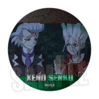メモリーズ缶バッジ Dr.STONE/ゼノ＆千空