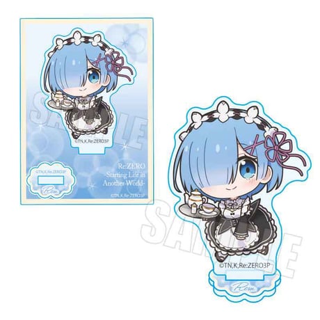ぷかっしゅミニスタンド 3rd season ver. Re:ゼロから始める異世界生活/レム(メイド)