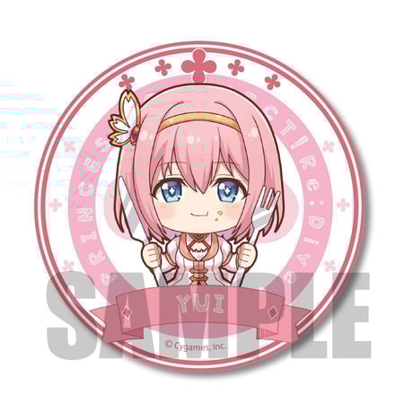 <再販>ごちきゃら缶バッジプリンセスコネクト！Re:Dive/ユイ